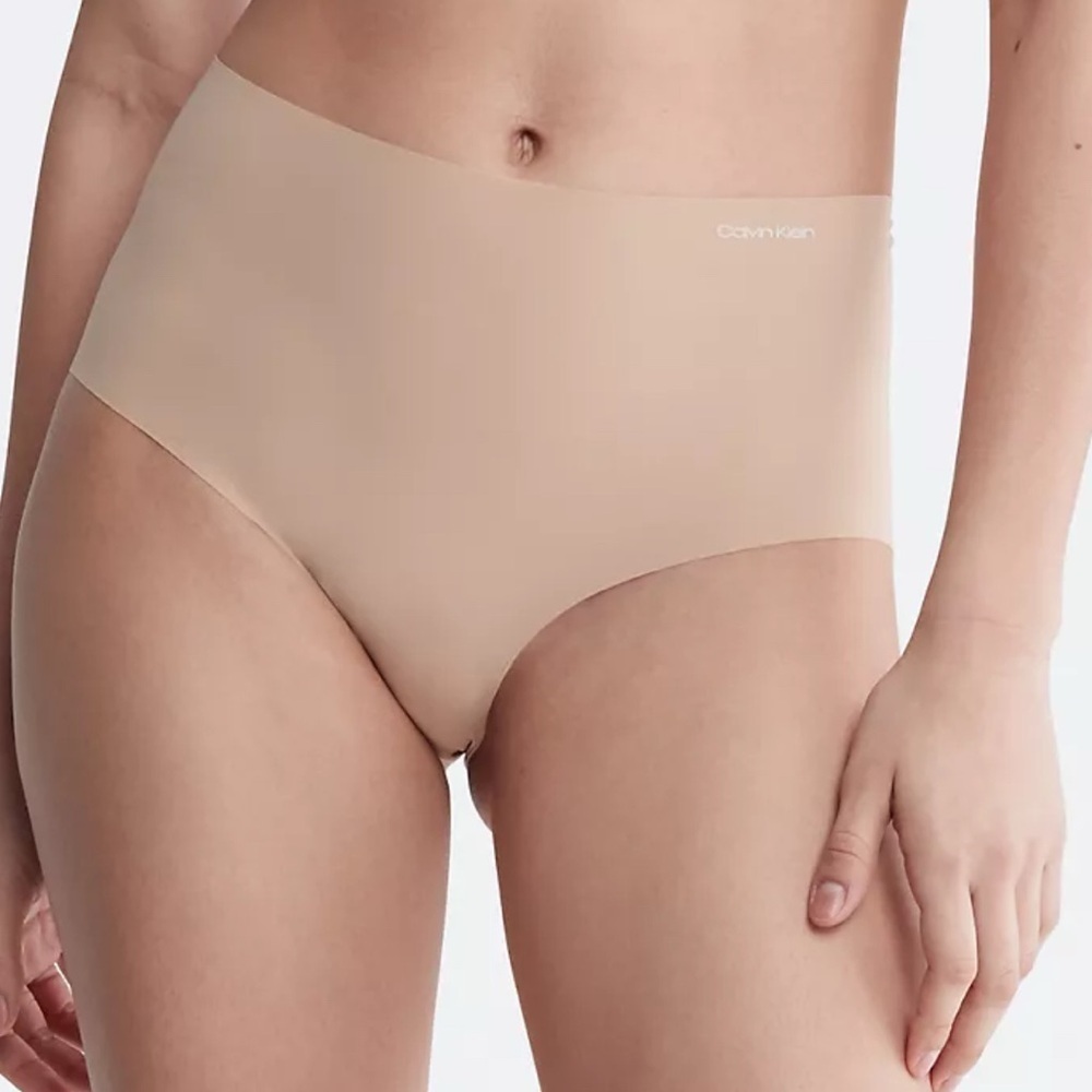 NNT Calvin Klein Seamless Highwaisted Lightweight beige skinny Underwear Panty S